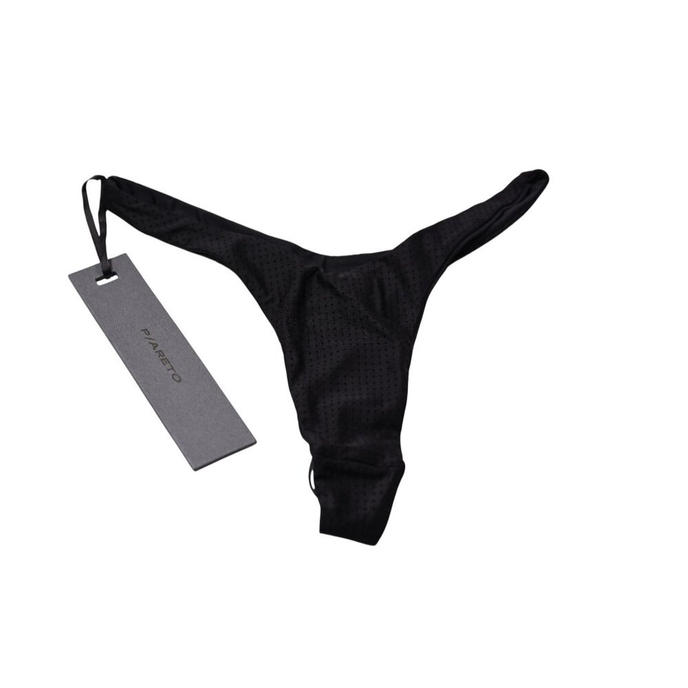 P/areto Dual Layer Bikini Bottoms in Black